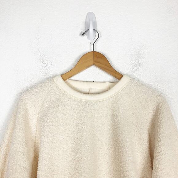 NWT Urban Outfitters Standard Cloth Free Throw Pile Fleece Crewneck Sweatshirt S - Picture 4 of 14